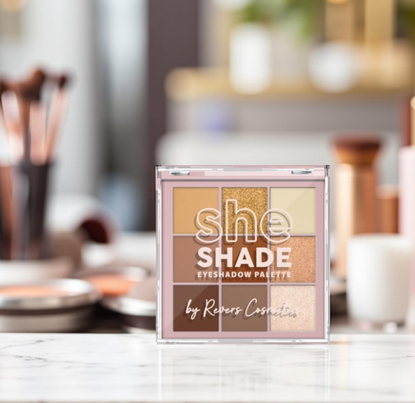 Paletă Farduri de Pleoape She Shade 01 Classy Bronze - Revers Cosmetics