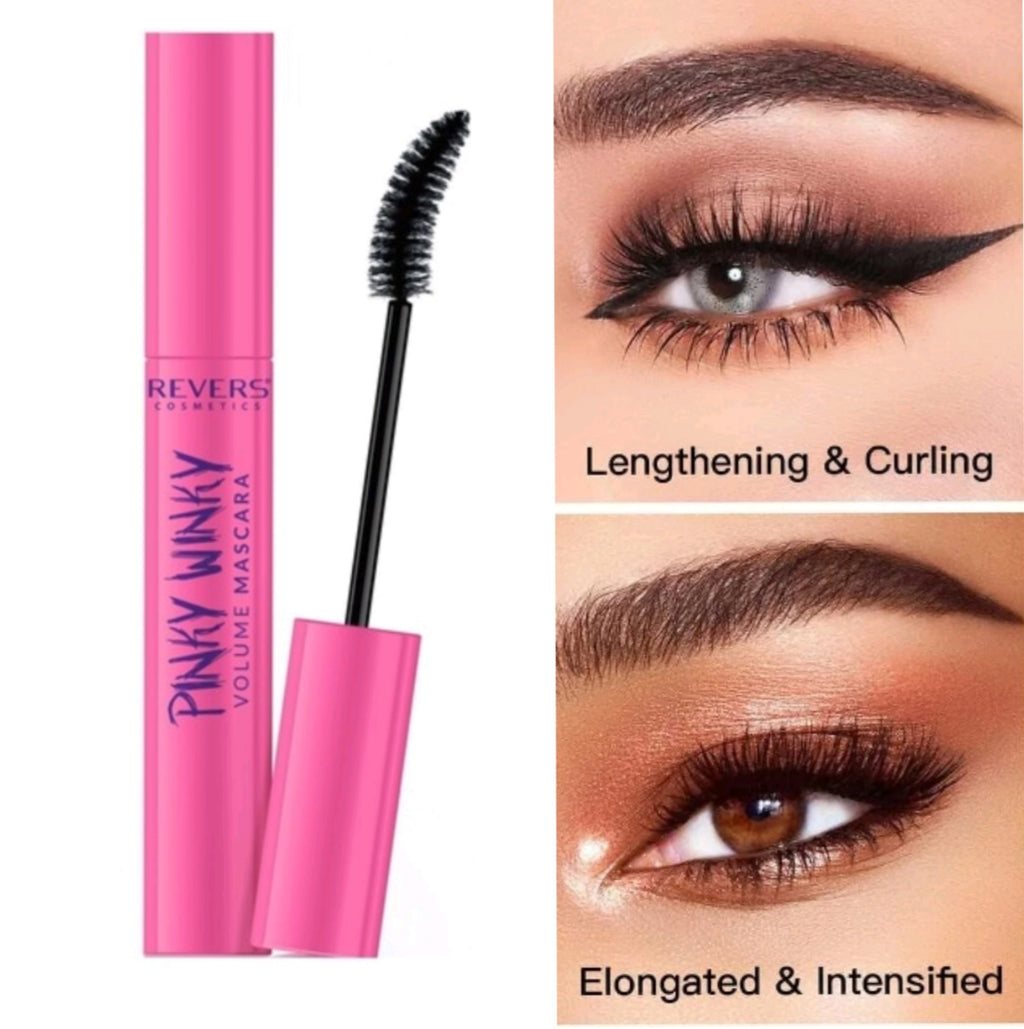 Mascara Joyful Colors Pinky Winky, volum si curbare, Revers