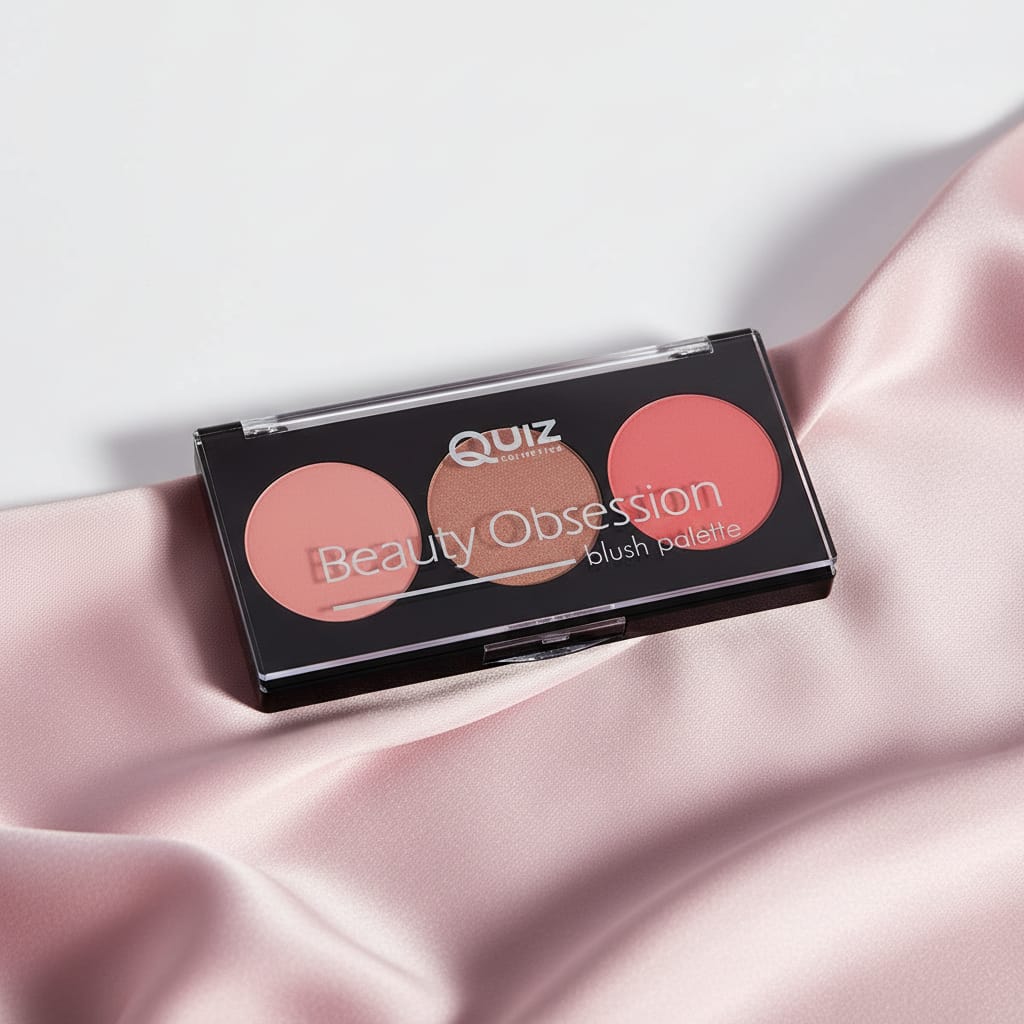 Paleta machiaj Beauty Obsession - Blush, Quiz Cosmetics, 9g