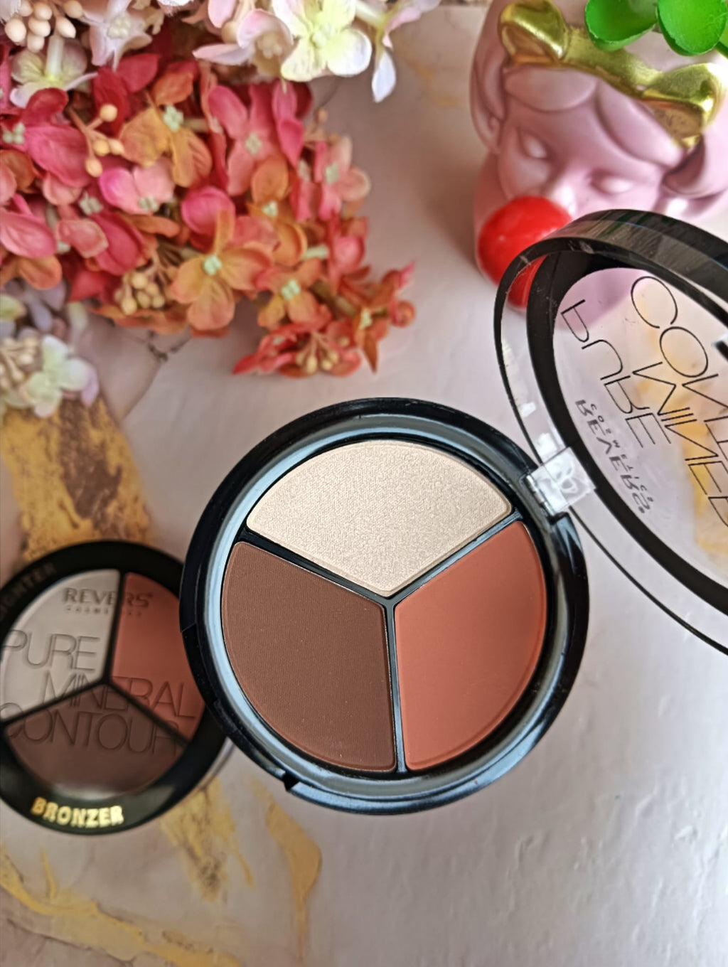 Paletă Contur Pure Mineral Contour, Revers Cosmetics, nr 1