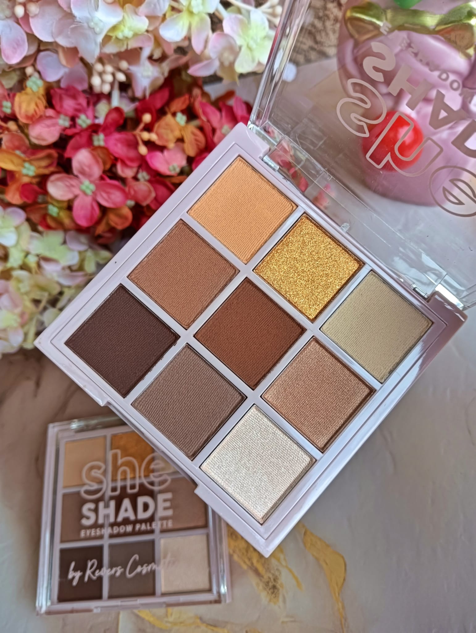 Paletă Farduri de Pleoape She Shade 01 Classy Bronze - Revers Cosmetics