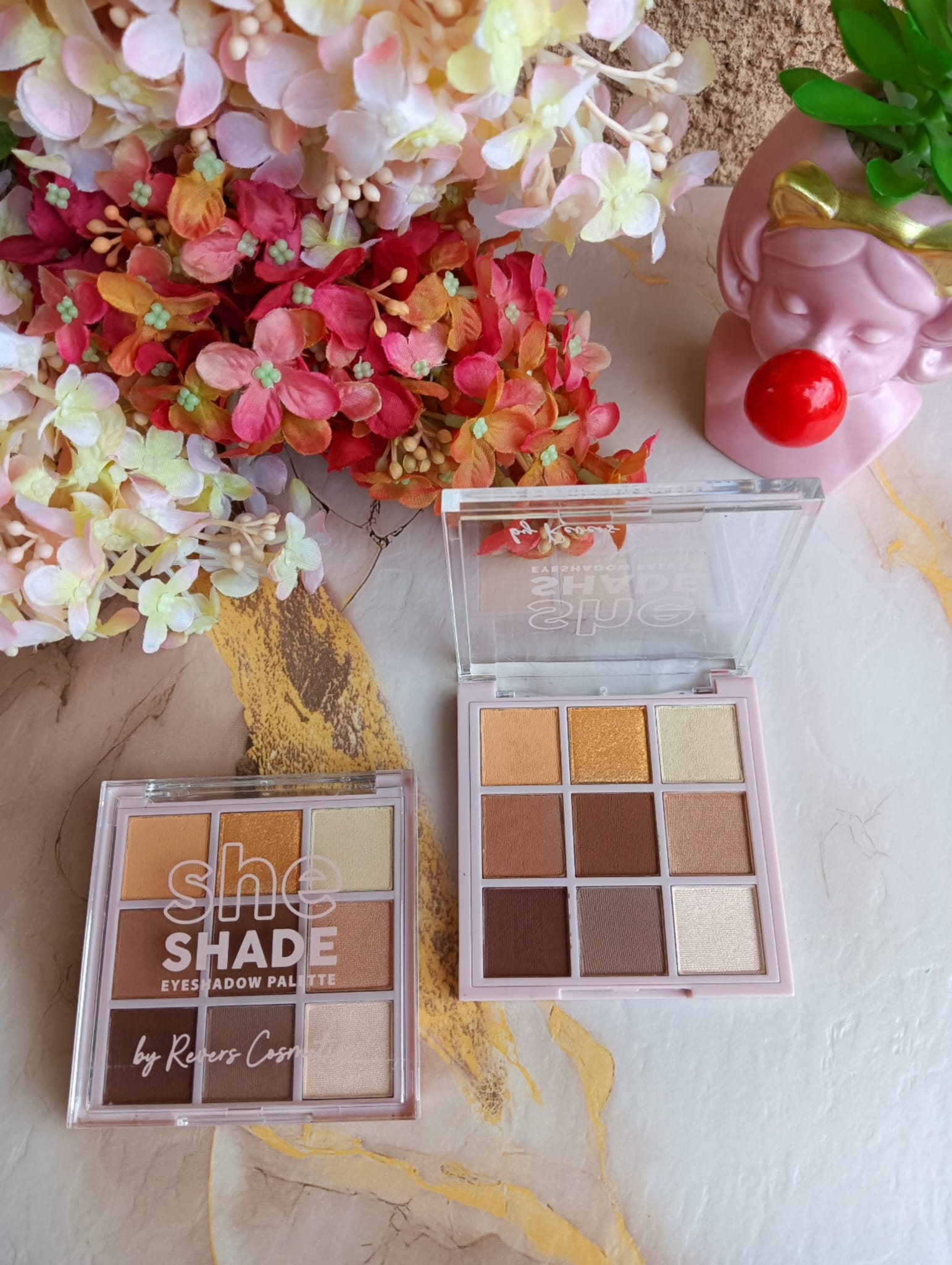 Paletă Farduri de Pleoape She Shade 01 Classy Bronze - Revers Cosmetics