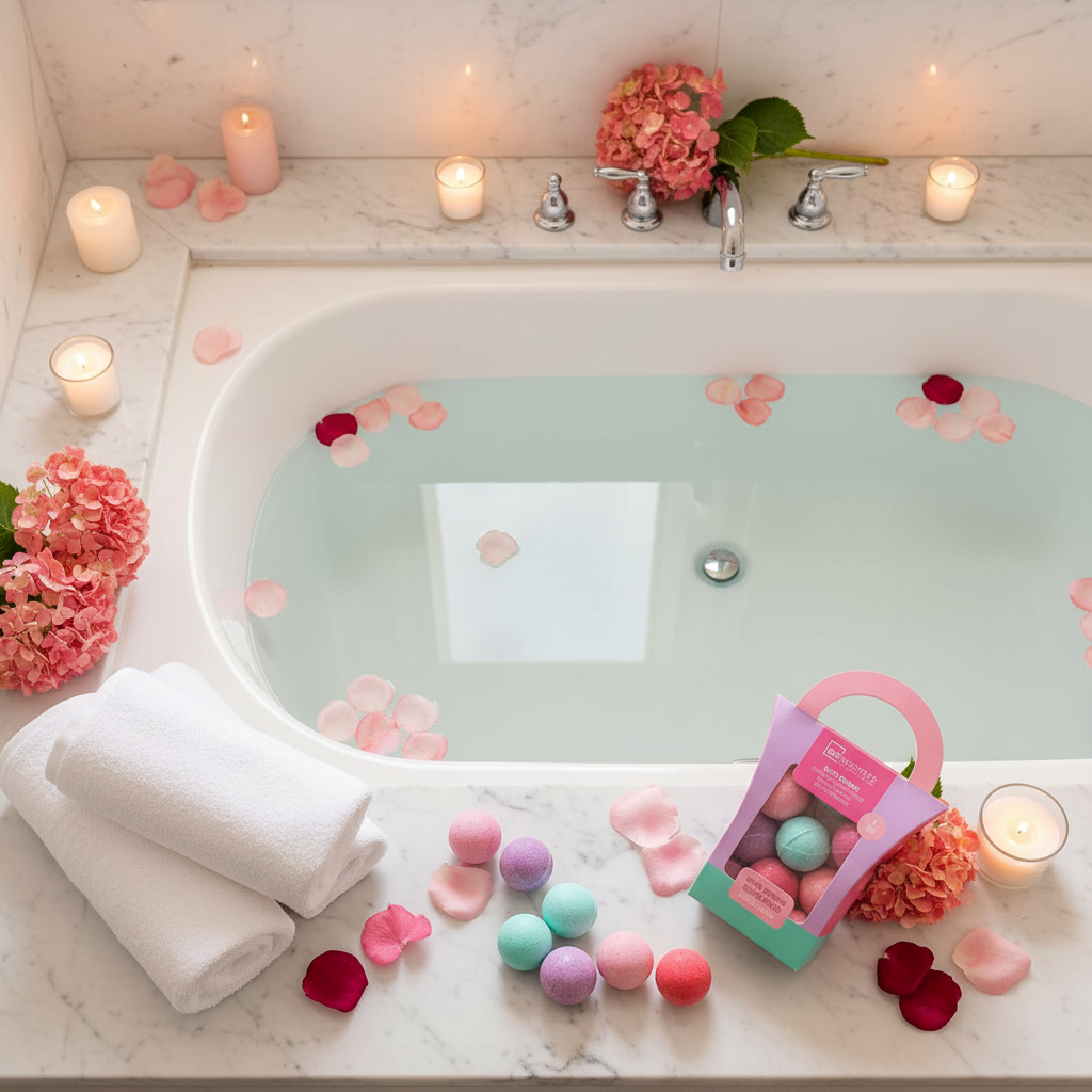 Set Bath Bombs 8 buc, IDC Institute
