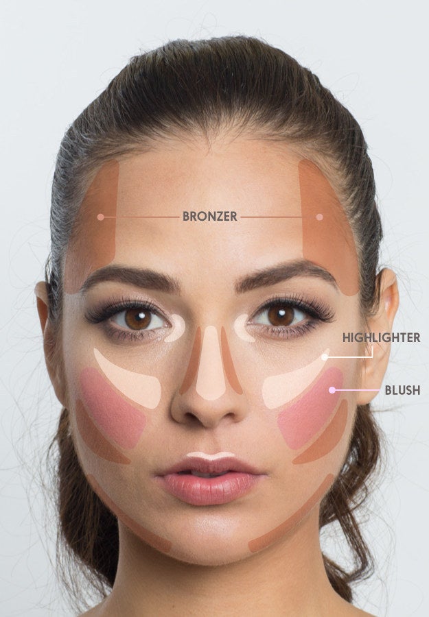 Paletă Contur Pure Mineral Contour, Revers Cosmetics, nr 1