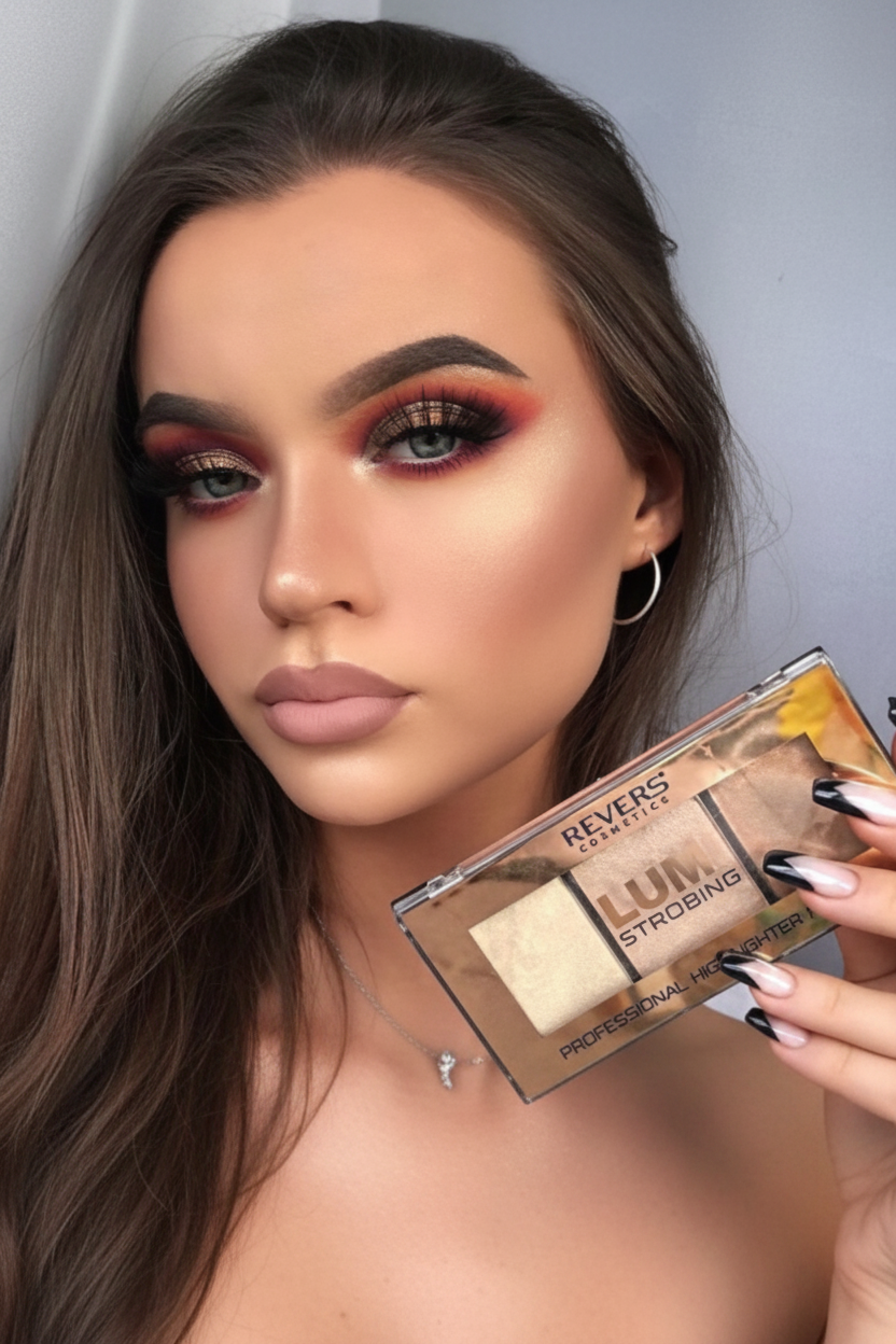 Paleta iluminator Lumi Strobing Professional, Revers, 12.5g, nr. 1