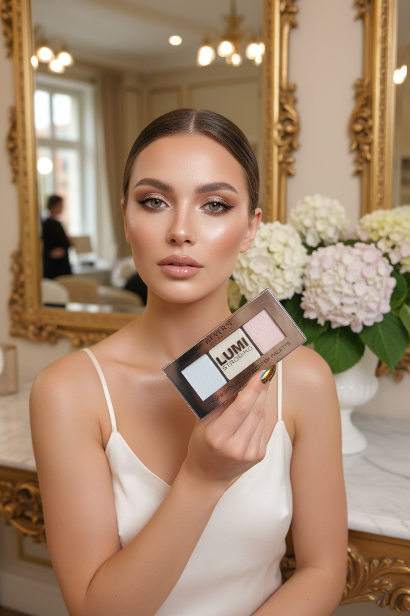 Paleta iluminator Lumi Strobing Professional, Revers, 12.5g, nr. 1