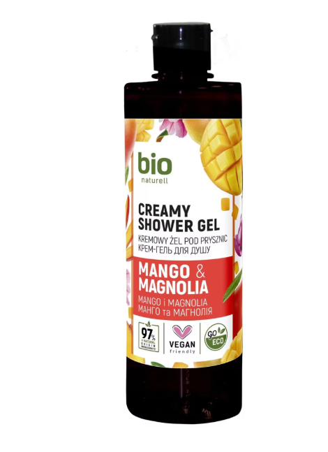Gel de duș Bio Naturell Creamy Mango & Magnolia 473ml