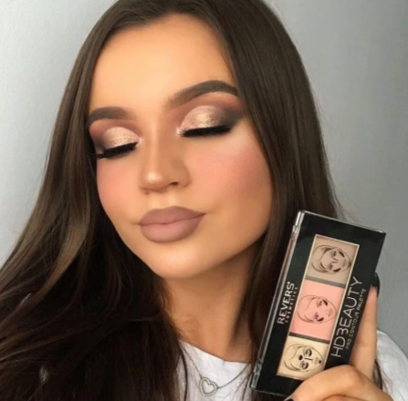 Paletă Contur, Blush & Iluminator HD Beauty — Revers Cosmetics