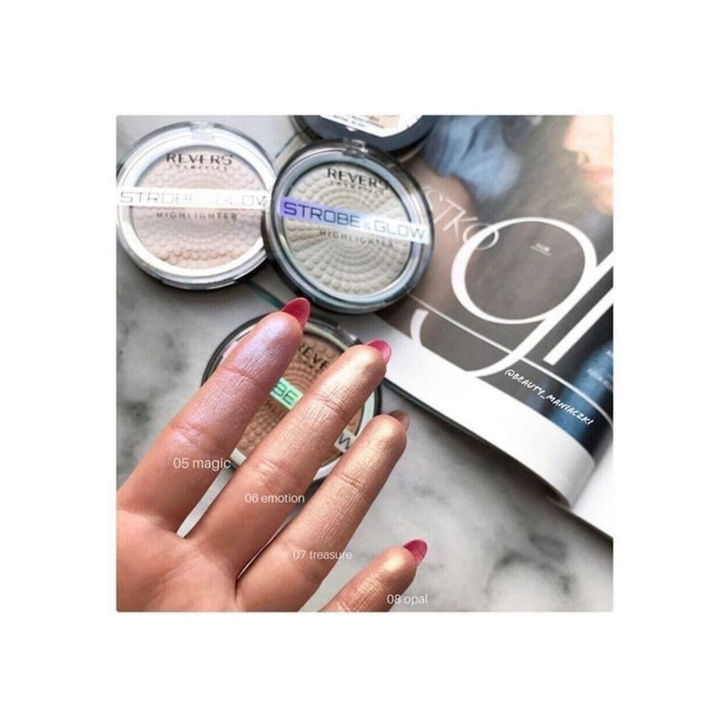 Iluminator Pudra Strobe & Glow Nr. 07 Treasure — Revers, 8g